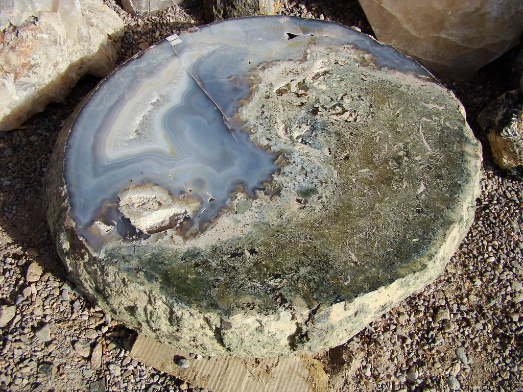 World's largest Mexican Coconut Geode at 2000lbs Kenny Irwin Flickr