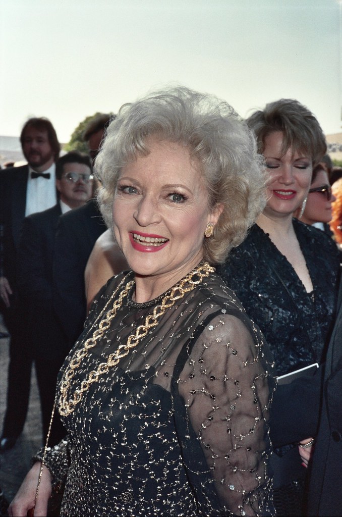 Betty White 1989 Emmy Awards NOTE Permission granted to c… Flickr
