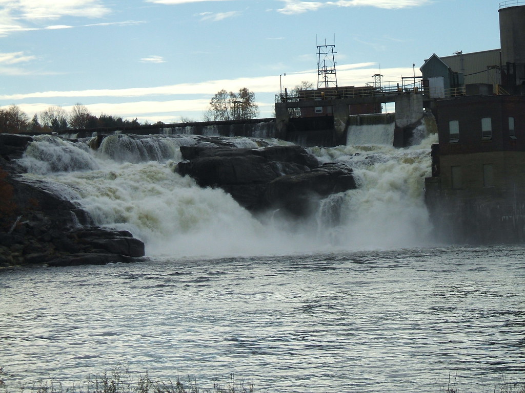 Falls at Lyons Falls, NY This view was taken at a spot nea… Flickr