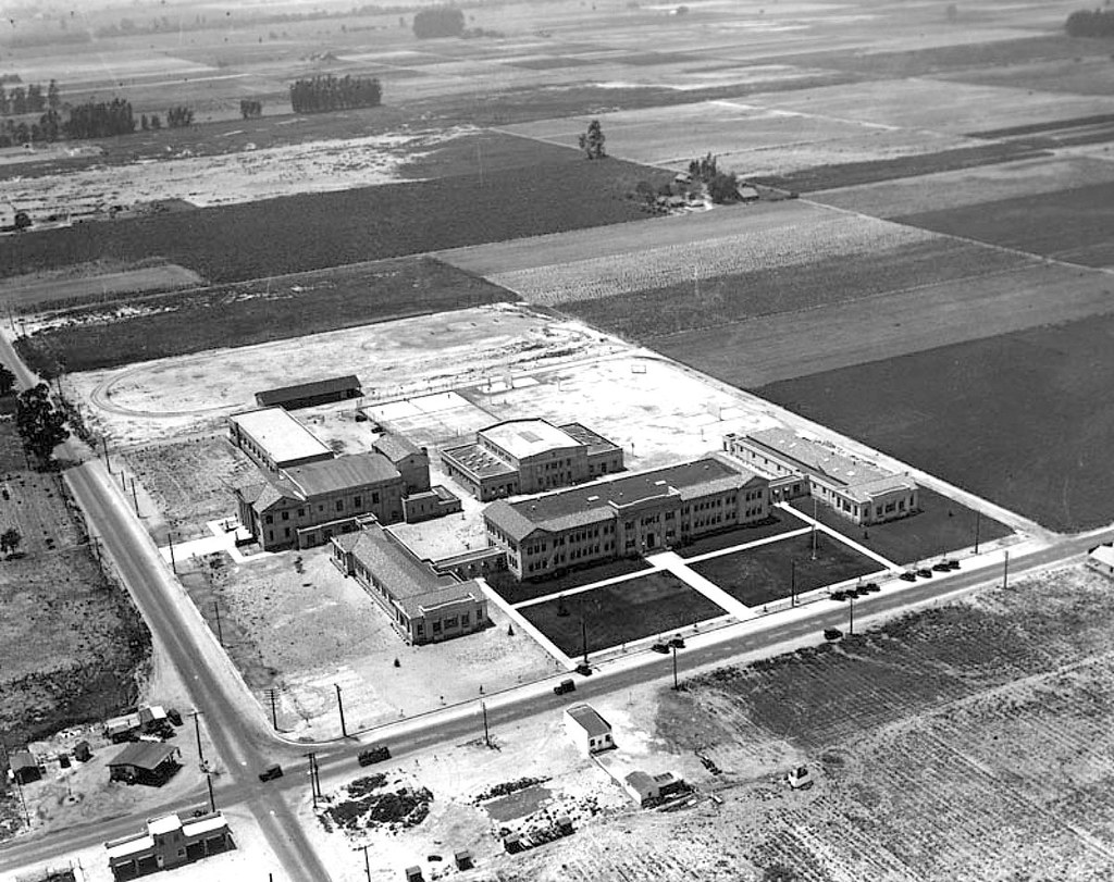 Excelsior High School Aerial,1925 Excelsior High School, s… Flickr