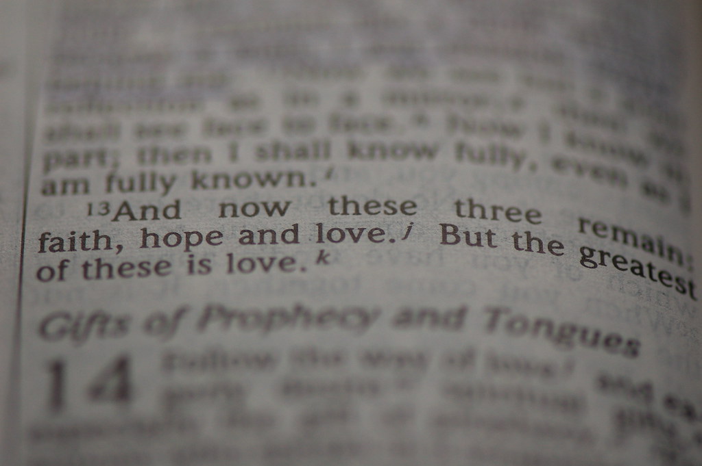 1 Corinthians 1313 Chris H Flickr