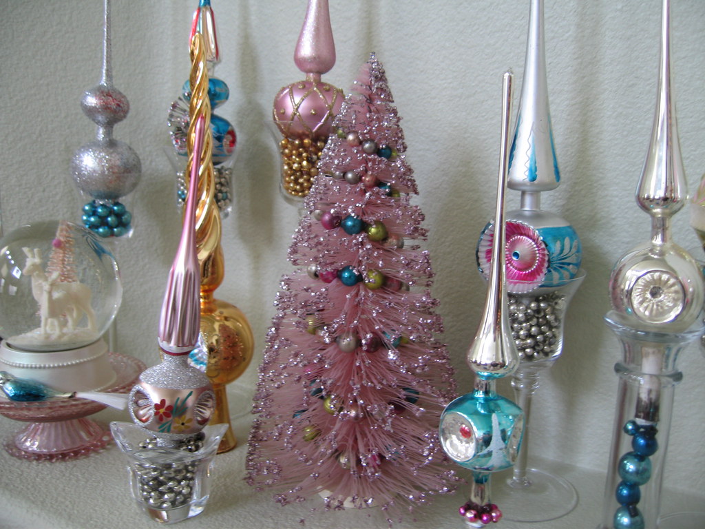 Vintage Tree Toppers These vintage tree toppers are my Chr… Flickr