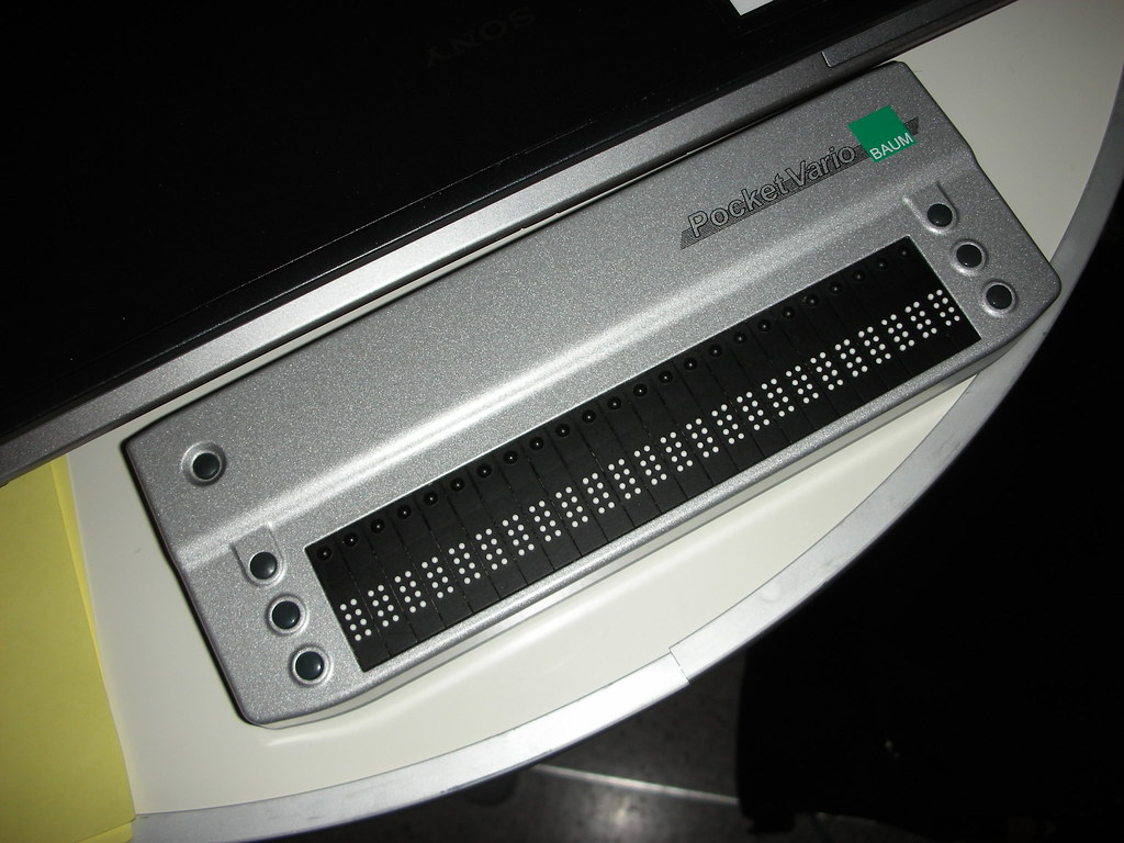 Braillezeile Robert Lender Flickr