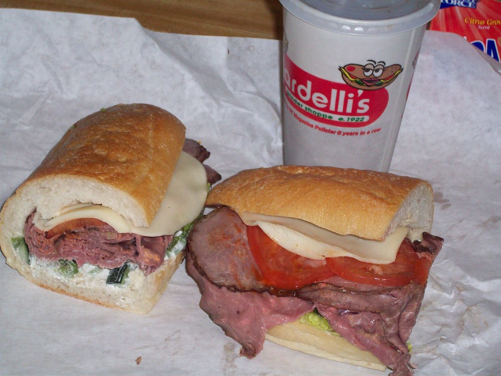 Nardelli's Grinder and a Coke! Roast Beef Grinder with the… Flickr