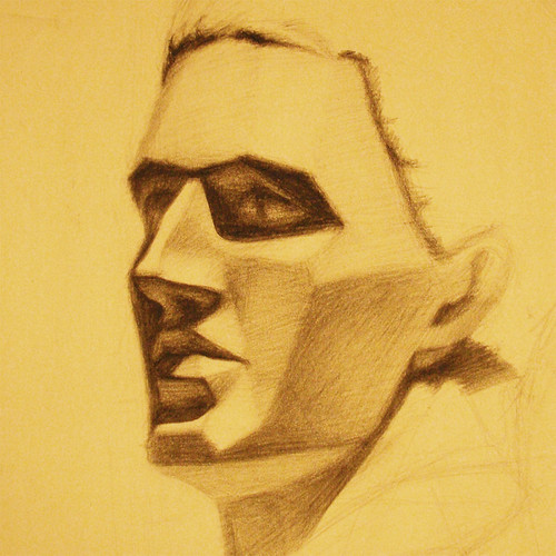 head sculpture unfinished drawing class project. wku art… Flickr