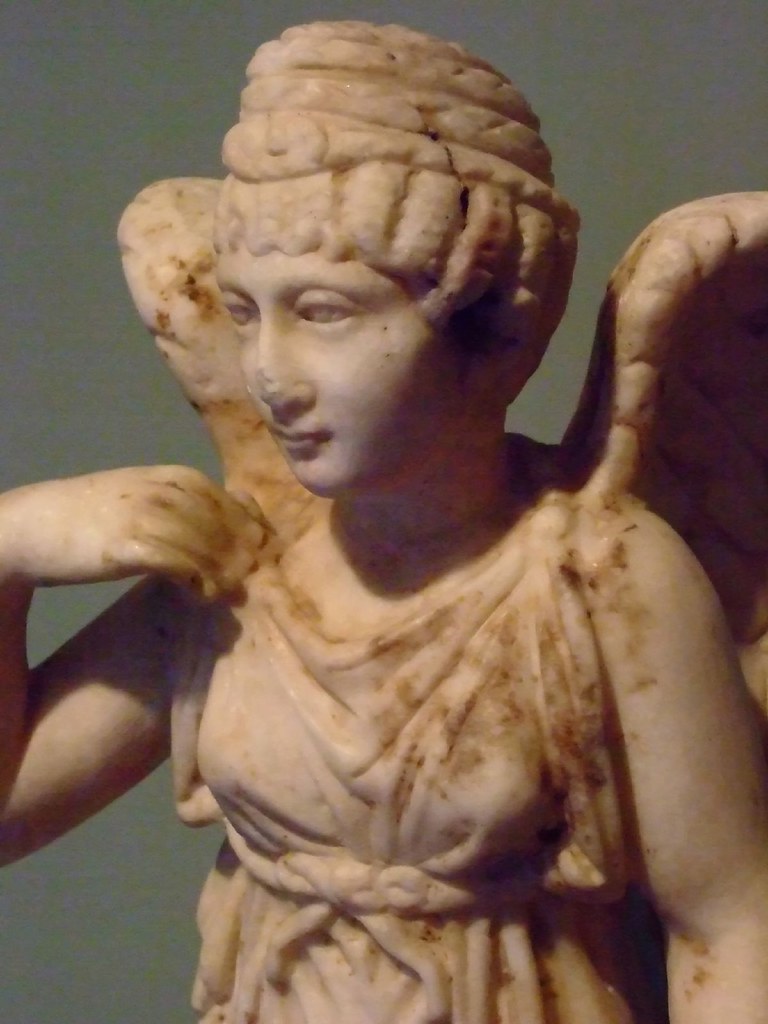 Nemesis Roman goddess of retribution Marble 150 CE Flickr