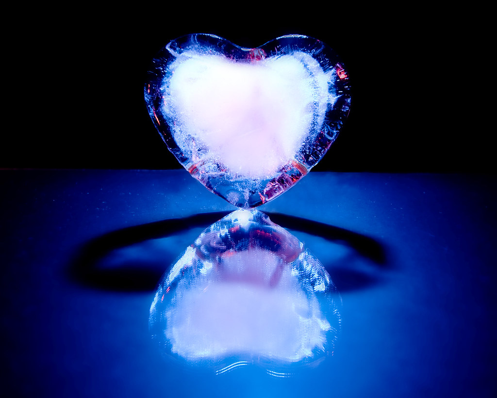 Hearts Of Ice Flashes fired with ebay remote. Vivitar at