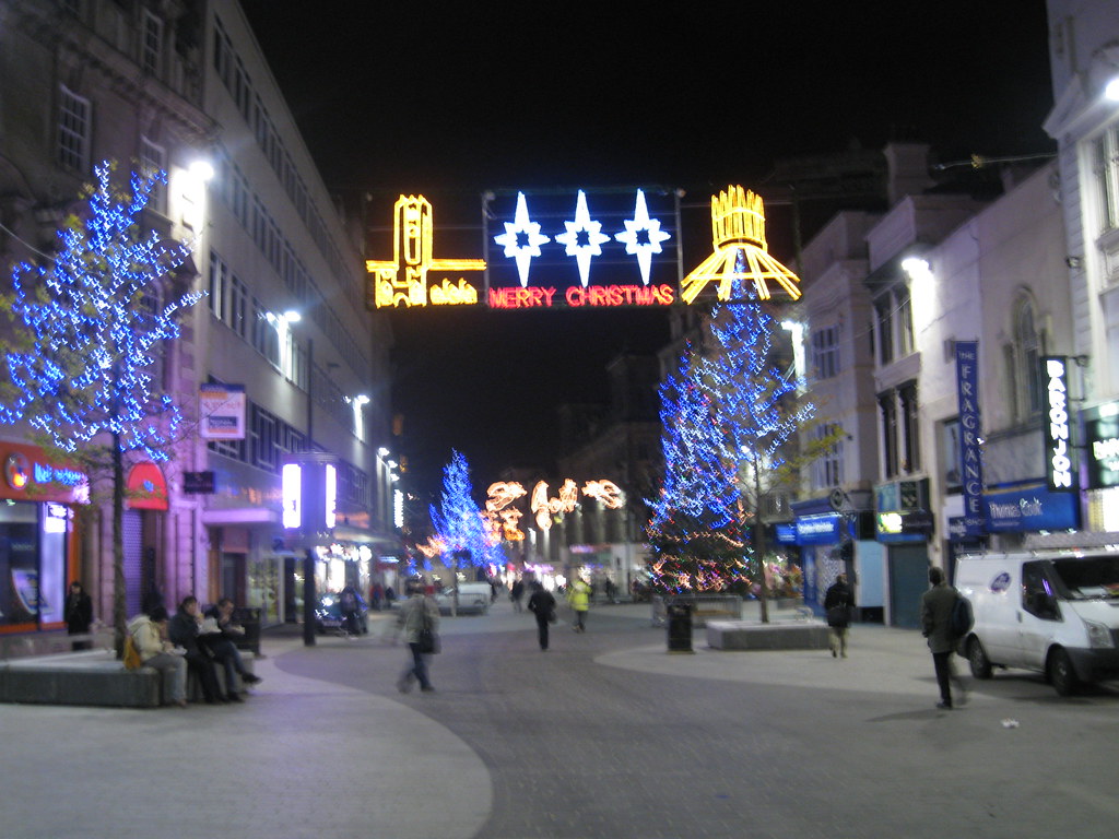 Christmas lights, Church Street, Liverpool I think Liverpo… Flickr