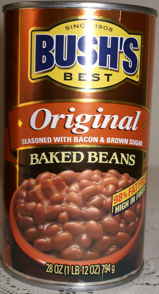 Bush's Baked Beans Original with Bacon & Brown Sauce Flickr