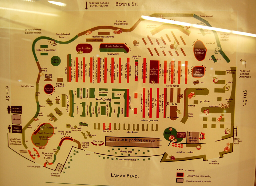 Layout of Whole Foods flagship store This is a layout of a… Flickr