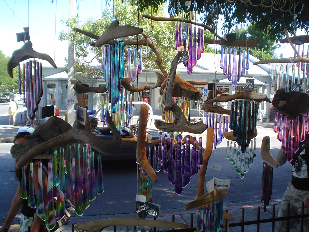 Wind chimes, Key West, Florida Photo available for licensi… Flickr