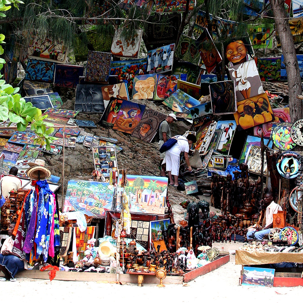 Haitian Flea Market Labadee, Haiti The Haitian flea market… Flickr