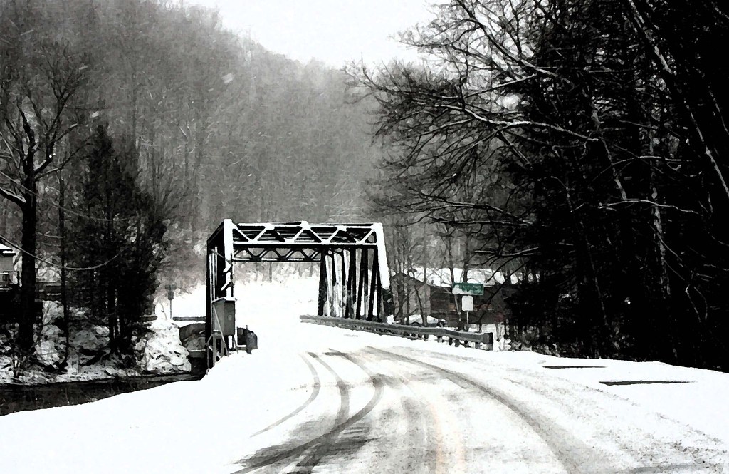 Bridge over Shavers Fork Trout Stream, Bowden, West Virgin… Flickr
