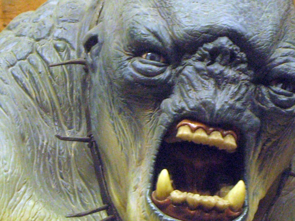 Lord of the Rings monster character Stumbled on this store… Flickr
