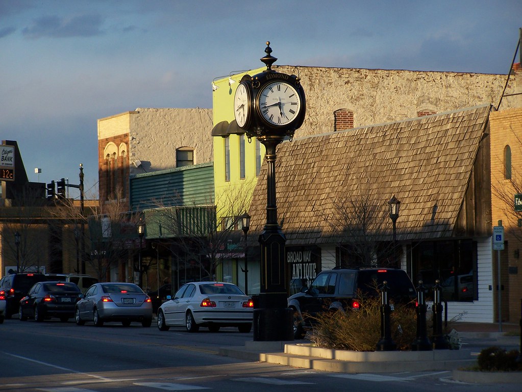 Downtown Edmond OK Centennial Clock Edmond OK Centennial C… Flickr