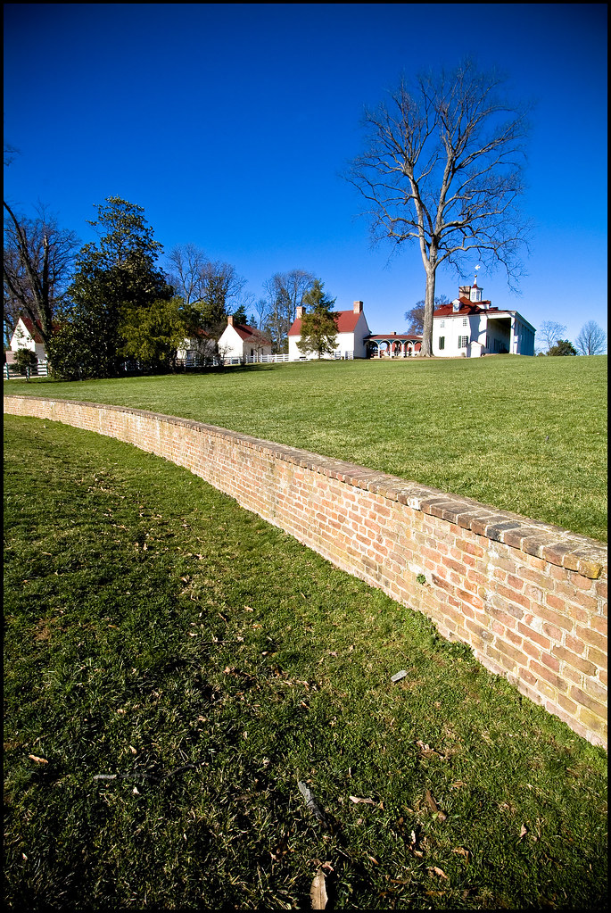 Mount Vernon The HaHa Wall "A haha wall was used to na… Flickr