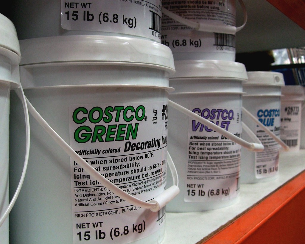 Bulk Icing! Who doesn't need a 15pound bucket of icing, i… Flickr