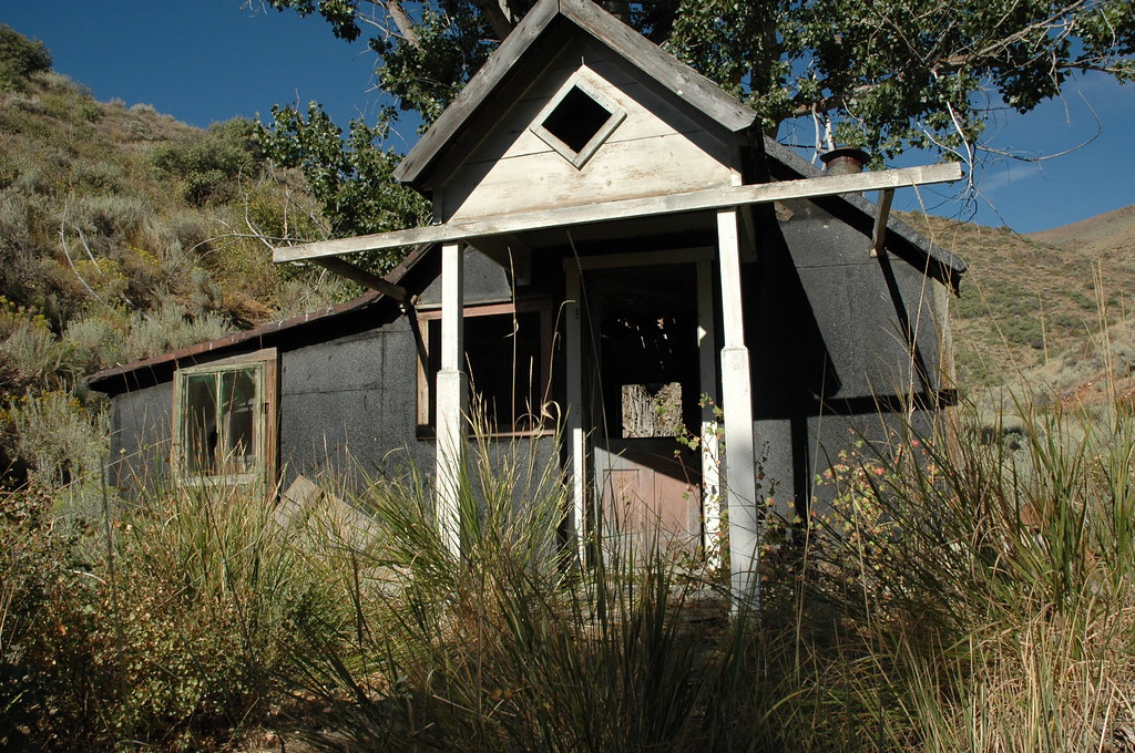 abandoned brothel; Brown's Canyon, Midas, Nevada Uploaded … Flickr