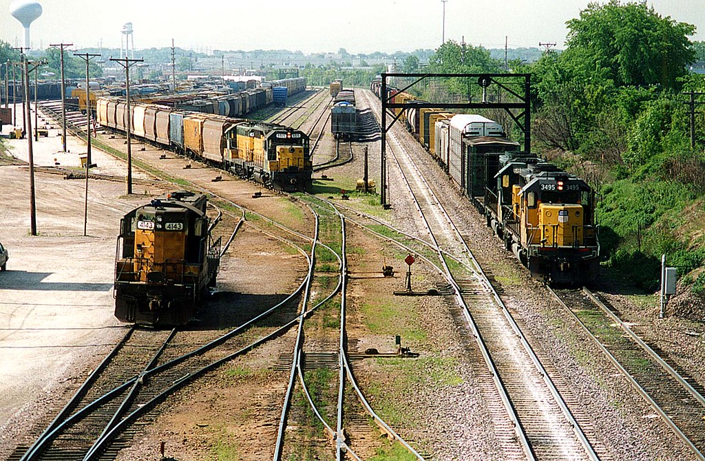 CNW/UP Butler Yard, Milwaukee, WI This picture was made ov… Flickr