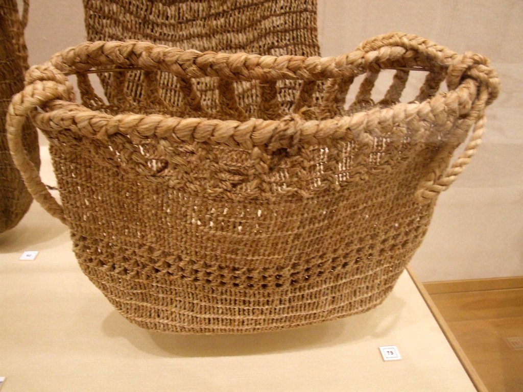 Ainu Woven Basket This is a birch openwoven basket that i… Flickr