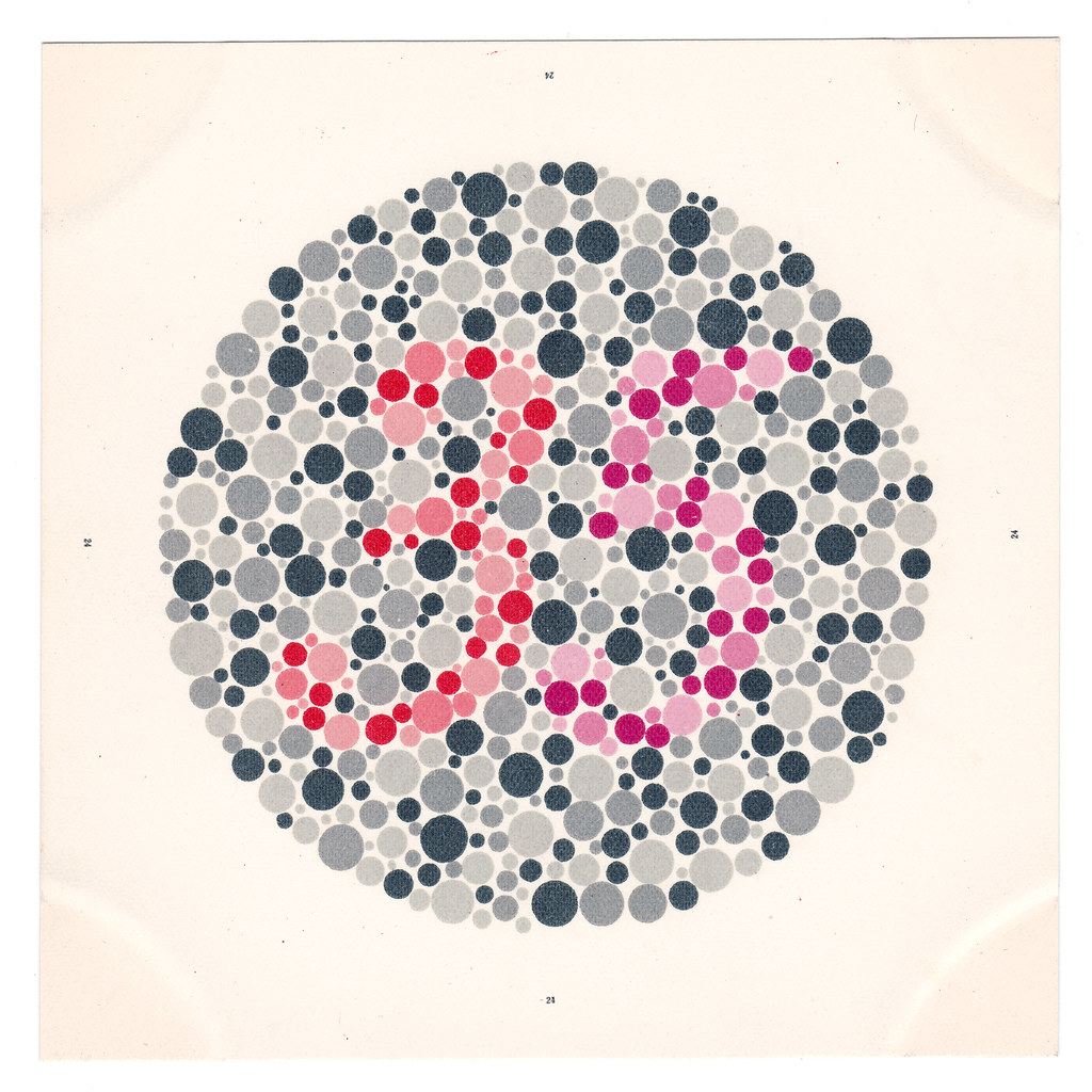 ishihara 24 Ishihara test for colourblindness nike Flickr