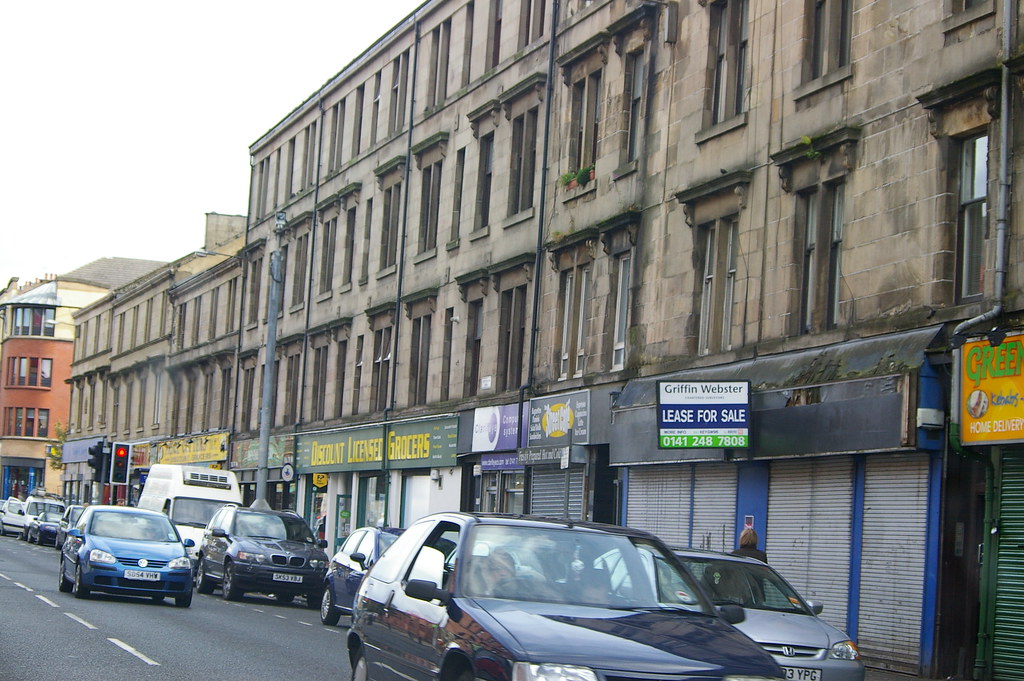 Carntyne Glasgow 09/2007 The road where we walked to get t… Flickr