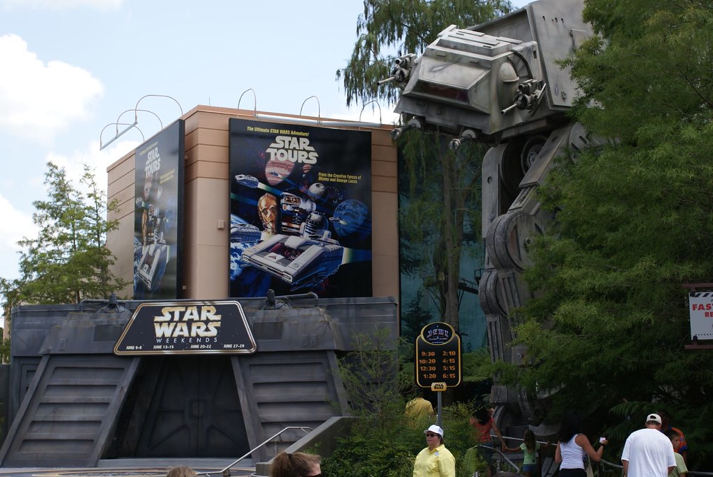 Star Wars ride Disney's Hollywood Studios Chad Flickr