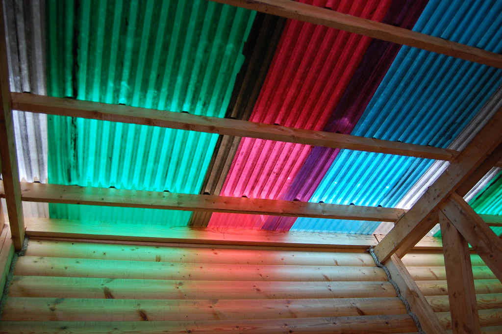 translucent roof panels at the flea market dhean021 Flickr