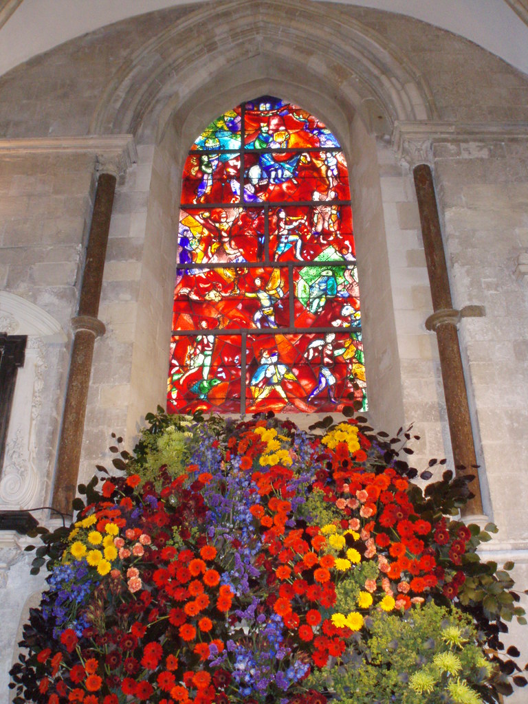 Festival of Flowers 2008 This stainedglass window in Chic… Flickr