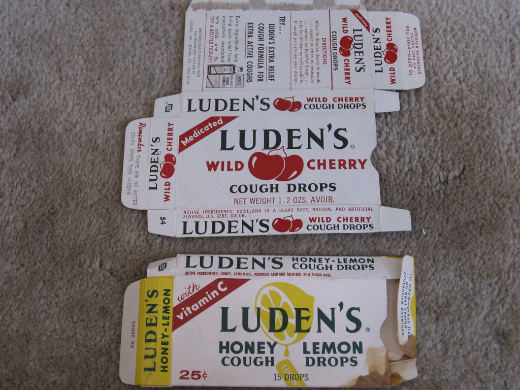 Luden's Cough Drops 1970s While not exactly candy, I did … Flickr