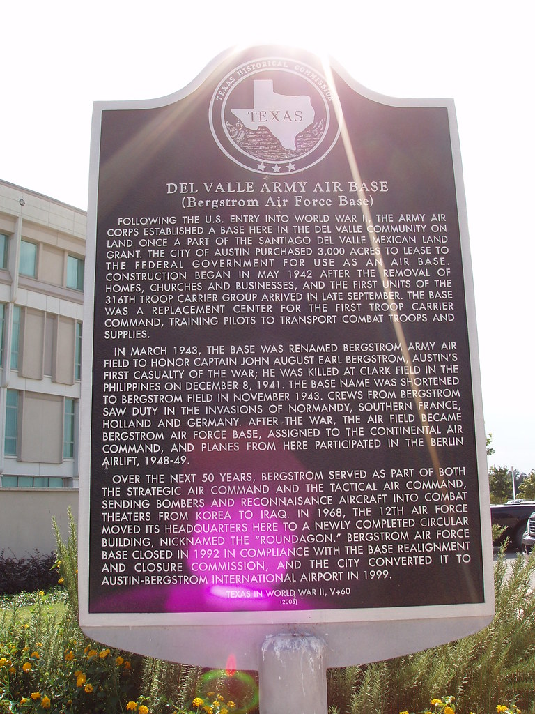 Del Valle Army Air Base ( Bergstrom Air Force Base) Flickr