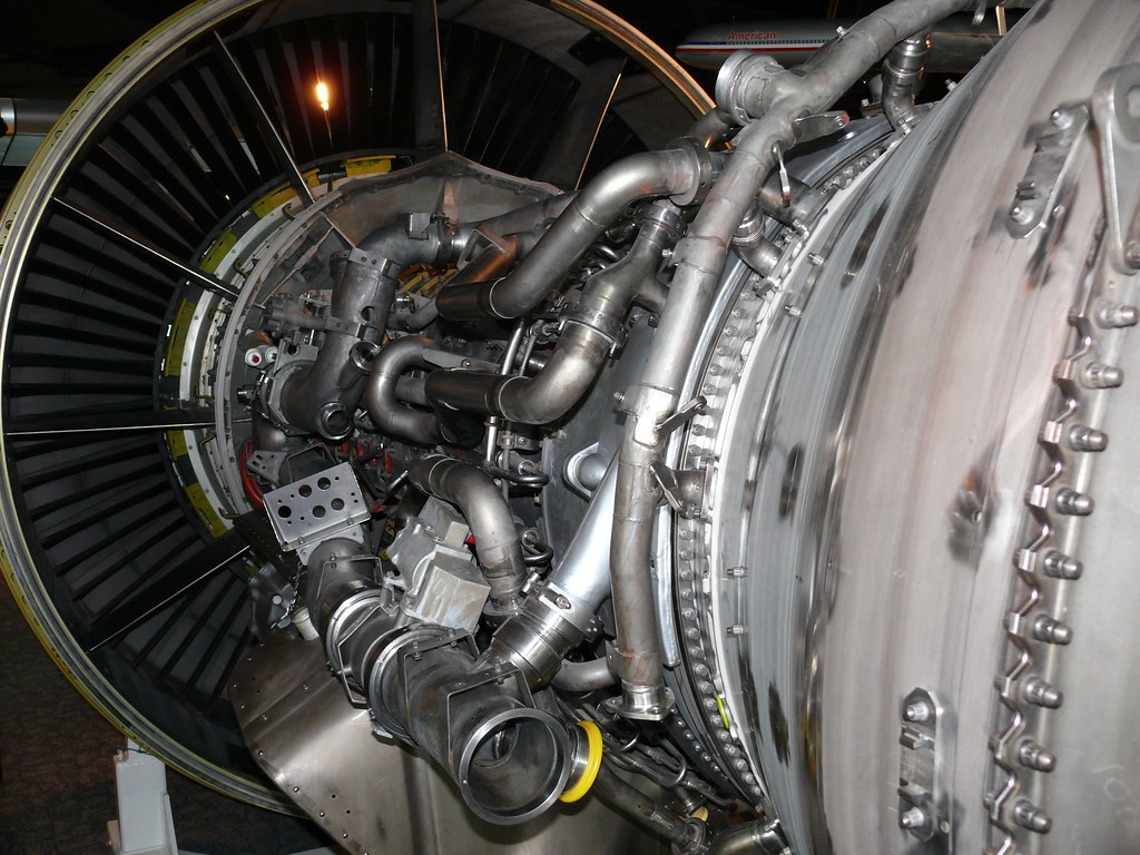 General Electric CF6-80C2, American Airlines Museum, Dalla… | Flickr
