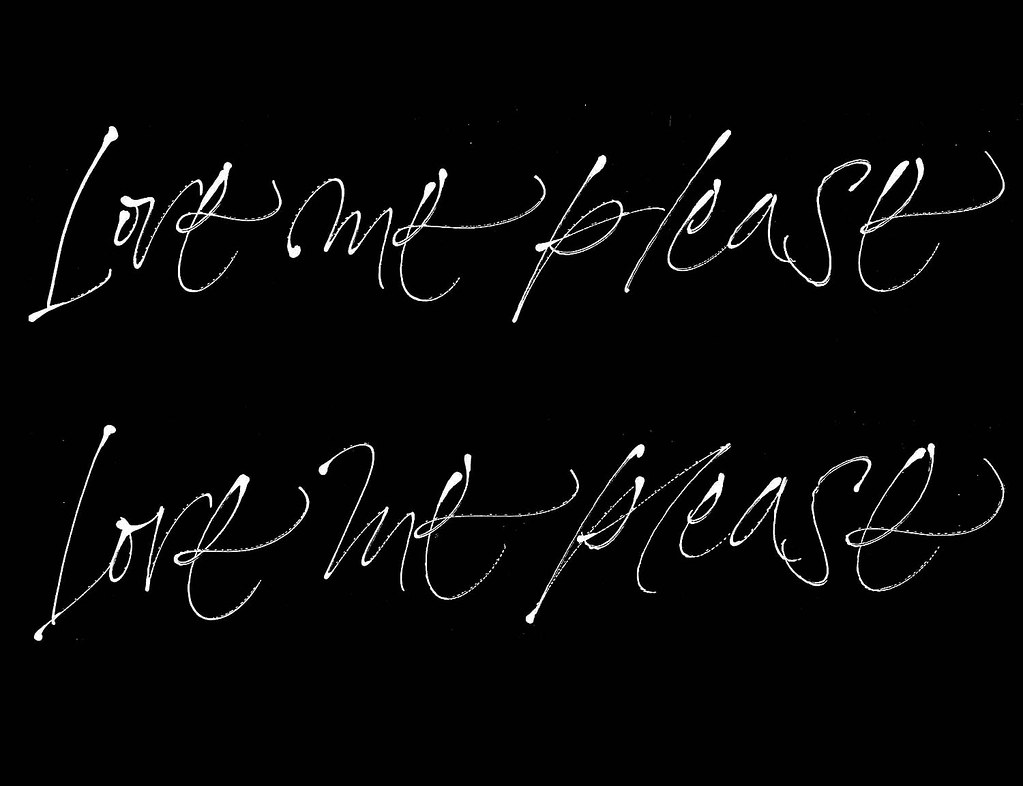 5 minutes with liquid paper I made this exercise in five m… Flickr