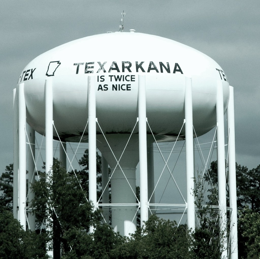 Texarkana Water Tower Texarkana, Texas during a road trip … Flickr