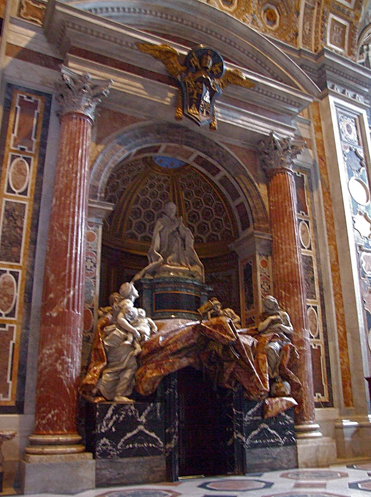 Tomb of Pope Alexander VII, Vatican Bernini's tomb of Alex… Flickr