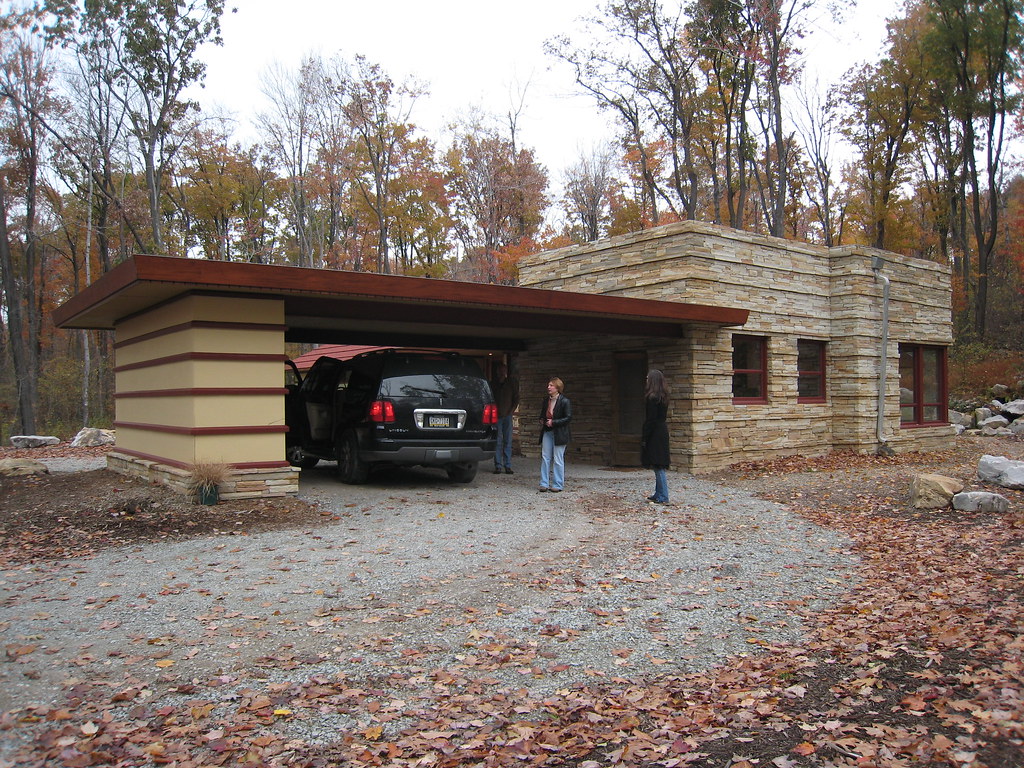 Duncan House Exterior By Frank Lloyd Wright, at Polymath P… Flickr