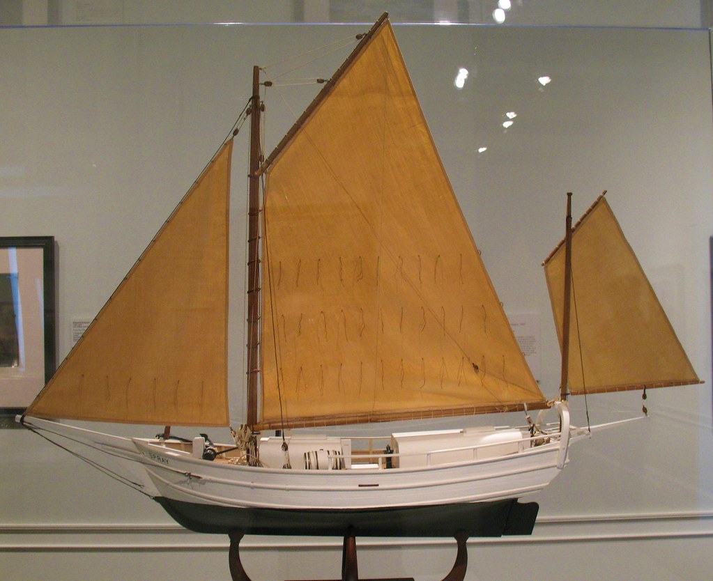 Model of the Spray Model of Joshua Slocum's boat the Spray… Flickr