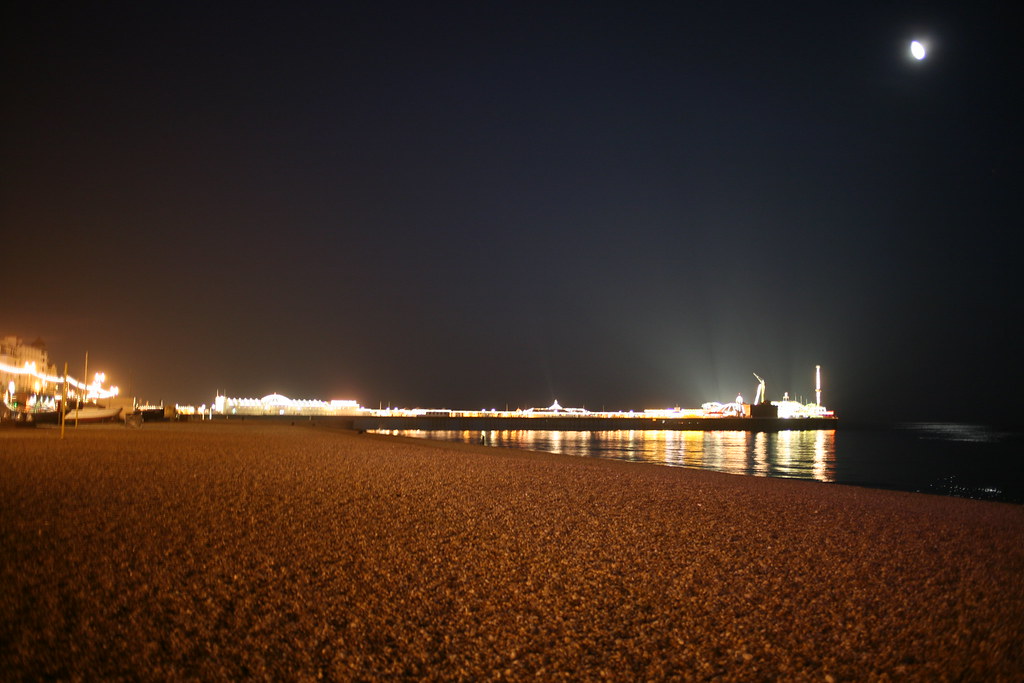 Brighton Beach at Night 21 24 October 2007 missy Flickr