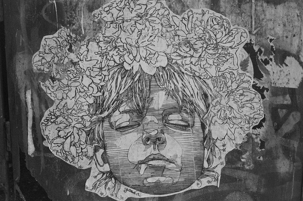 Wheat Paste Art I should know the artist's name, but can't… Flickr