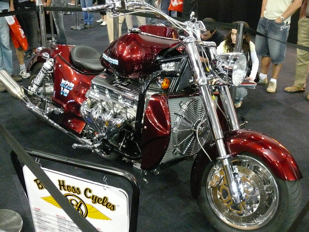 Boss Hogg motor cycle. Alistair Woodford Flickr