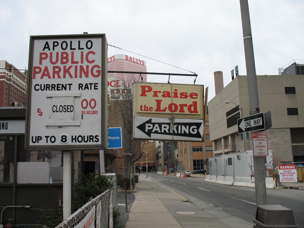 "Praise the Lord" Parking Lot in Atlantic City Atlantic Ci… Flickr