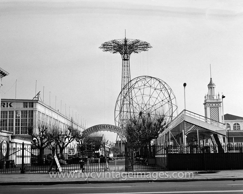 Steeplechase Park Coney Island View south from Surf Aven… Flickr