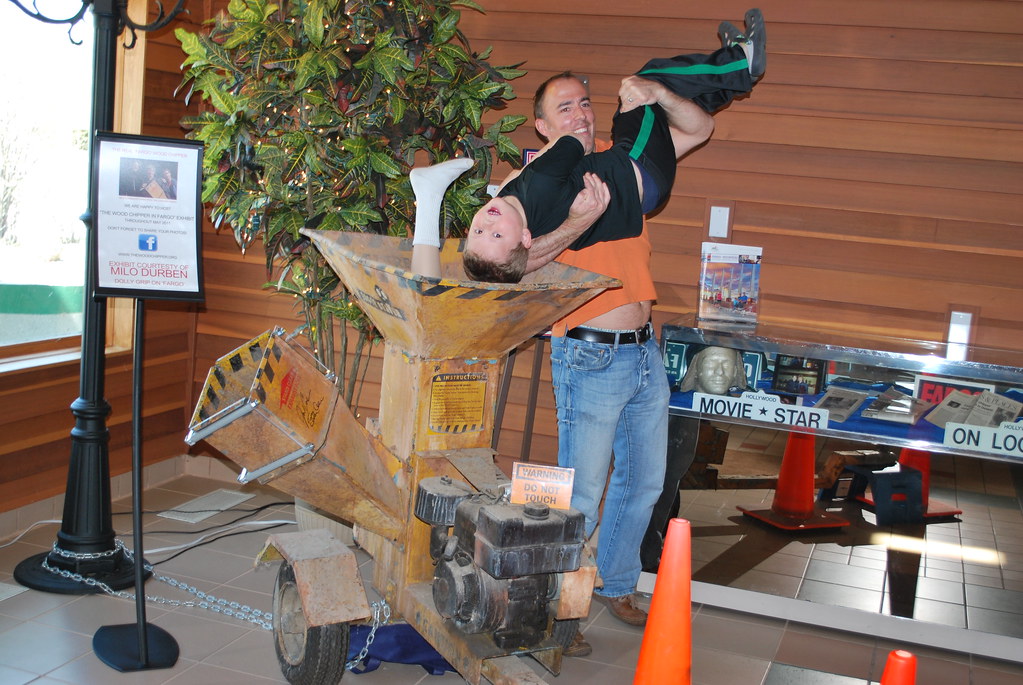 The Wood Chipper in Fargo Come and see the wood chipper fr… Flickr