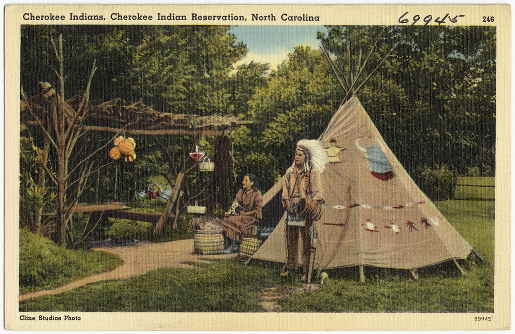 Cherokee Indians, Cherokee Indian Reservation, North Carol… Flickr