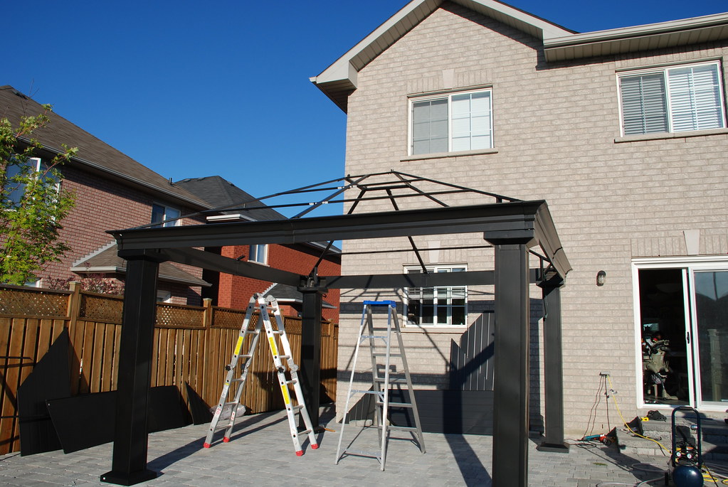 Hardtop 12 x 12 Costco Gazebo scaturchio Flickr