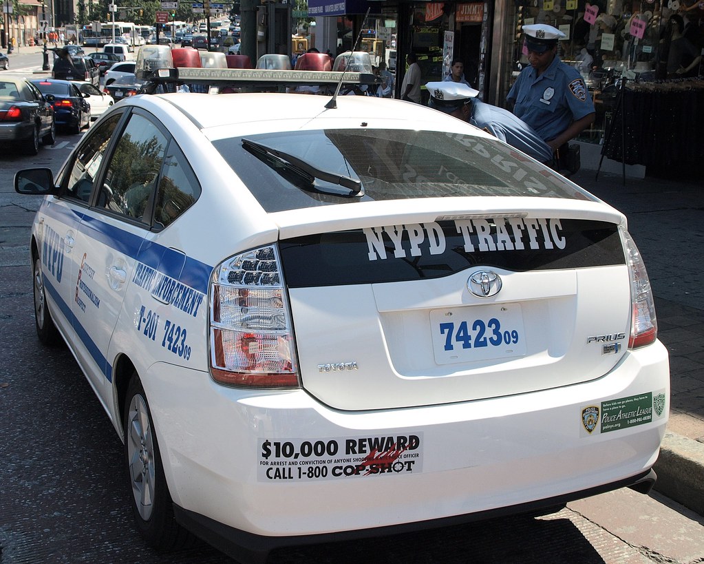 NYPD Toyota Prius Traffic Enforcement Police Car, Bronx NY… Flickr