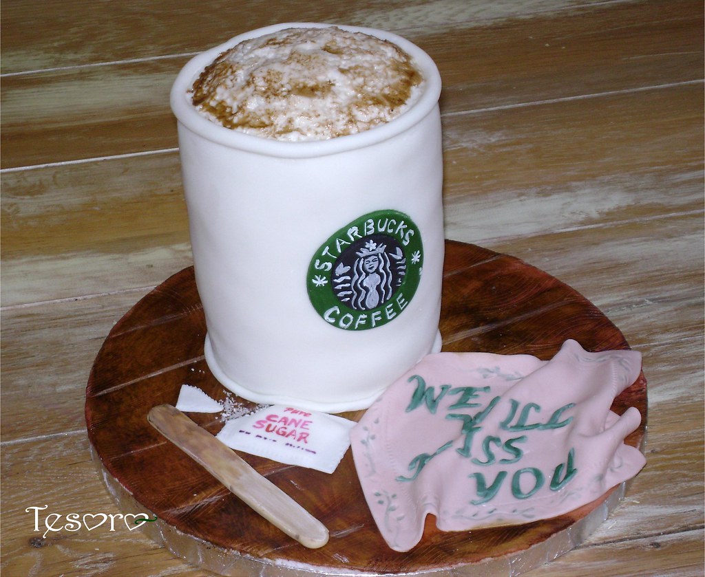 starbucks coffee cake Red velvet cake filled with vanilla … Flickr