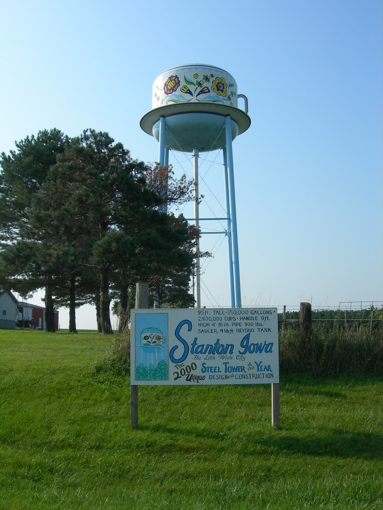 Coffee Cup Water Tower Stanton, Iowa Jimmy Emerson, DVM Flickr