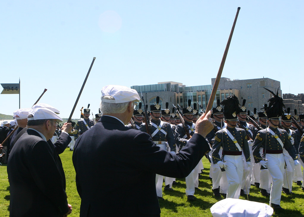 Raising Cane Members of West Point's Class of 1944 pay hom… Flickr