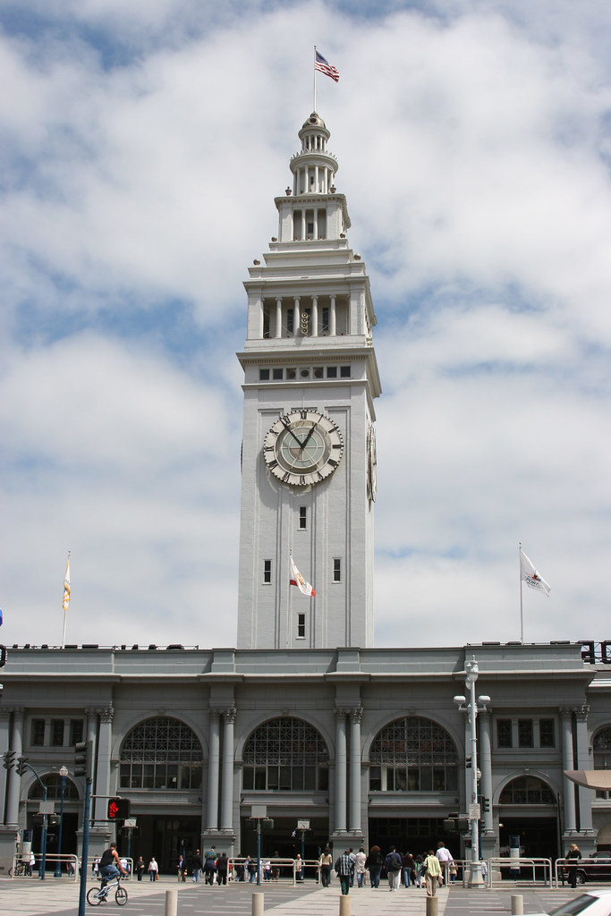 San Francisco Ferry Building Clock Tower The San Francisco… Flickr